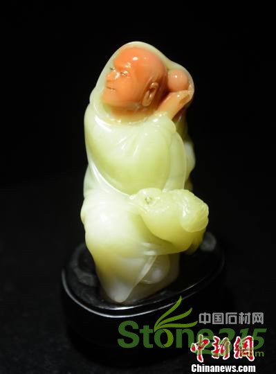 中国工艺美术大师寿山石雕精品现福州