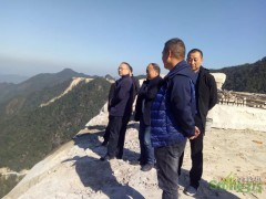 德兴市纪委书记李元涛龙头山乡督导石材整治工作