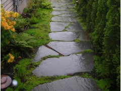 园林景观地面铺路石 乱形石 广场露