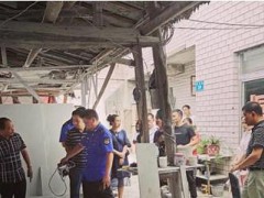湖南常德武陵区白马湖街石材作坊专项整治行动