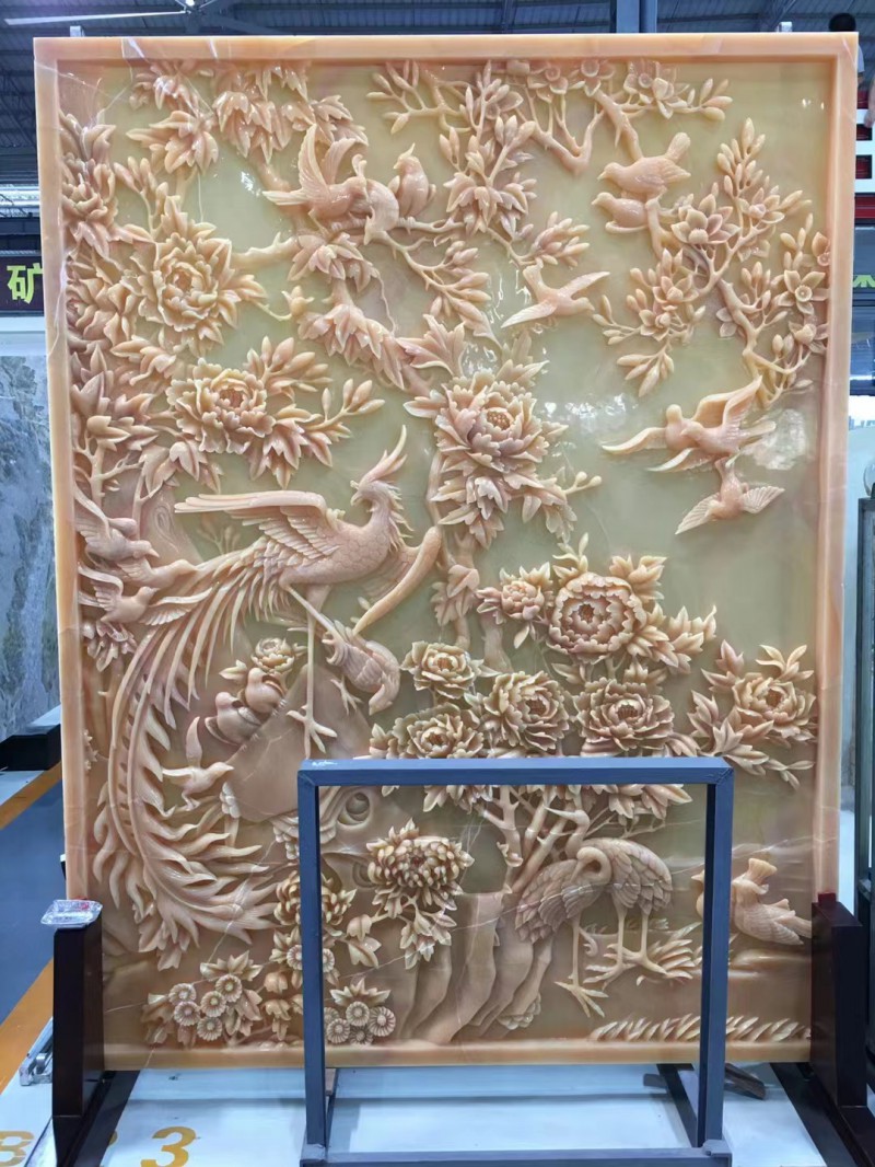 天然大理石玉石浮 天然大理石玉石浮